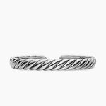 SCULPTED CABLE FLEX BRACELET Sterling Silver, 7.5mm