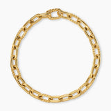 DY MADISON® CHAIN BRACELET 18K Yellow Gold, 6mm