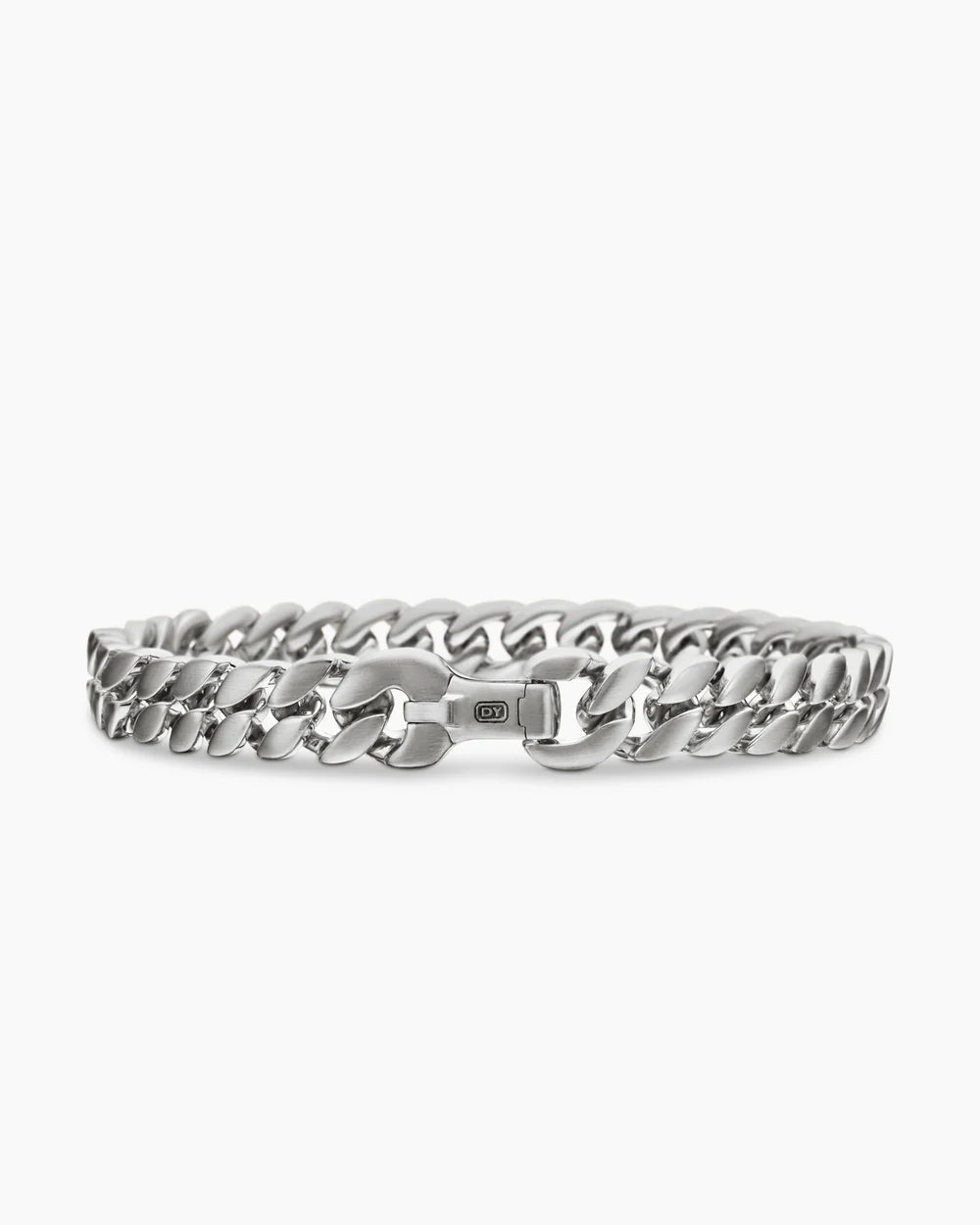 Curb Chain Bracelet in Sterling Silver, 8mm
