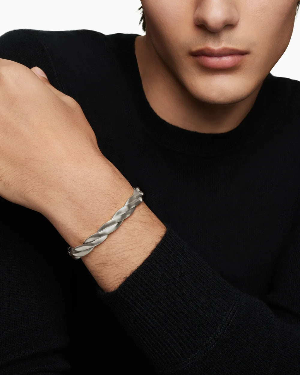 DY Helios Cuff Bracelet in Sterling Silver, 9mm