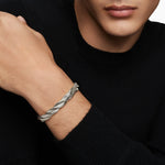 DY Helios Cuff Bracelet in Sterling Silver, 9mm
