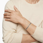 Curb Chain Bracelet in Sterling Silver, 6mm