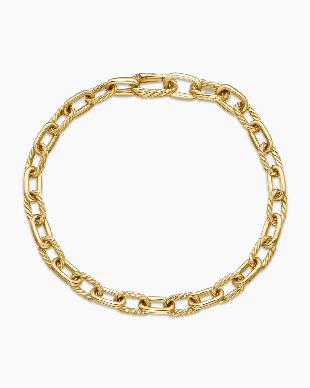 DY MADISON® CHAIN BRACELET 18K Yellow Gold, 6mm