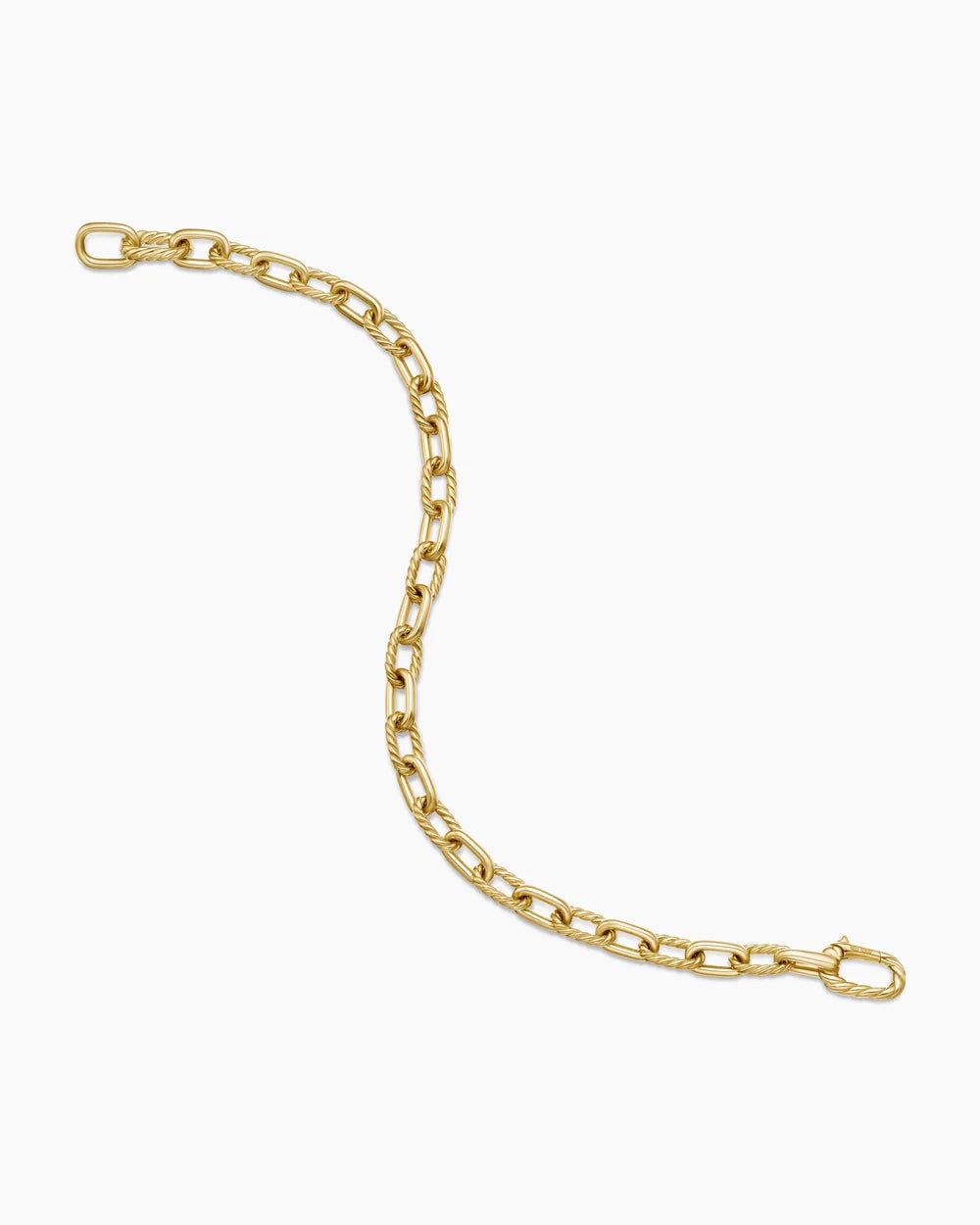 DY MADISON® CHAIN BRACELET 18K Yellow Gold, 6mm