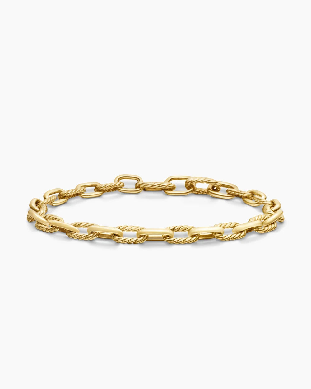 DY MADISON® CHAIN BRACELET 18K Yellow Gold, 6mm