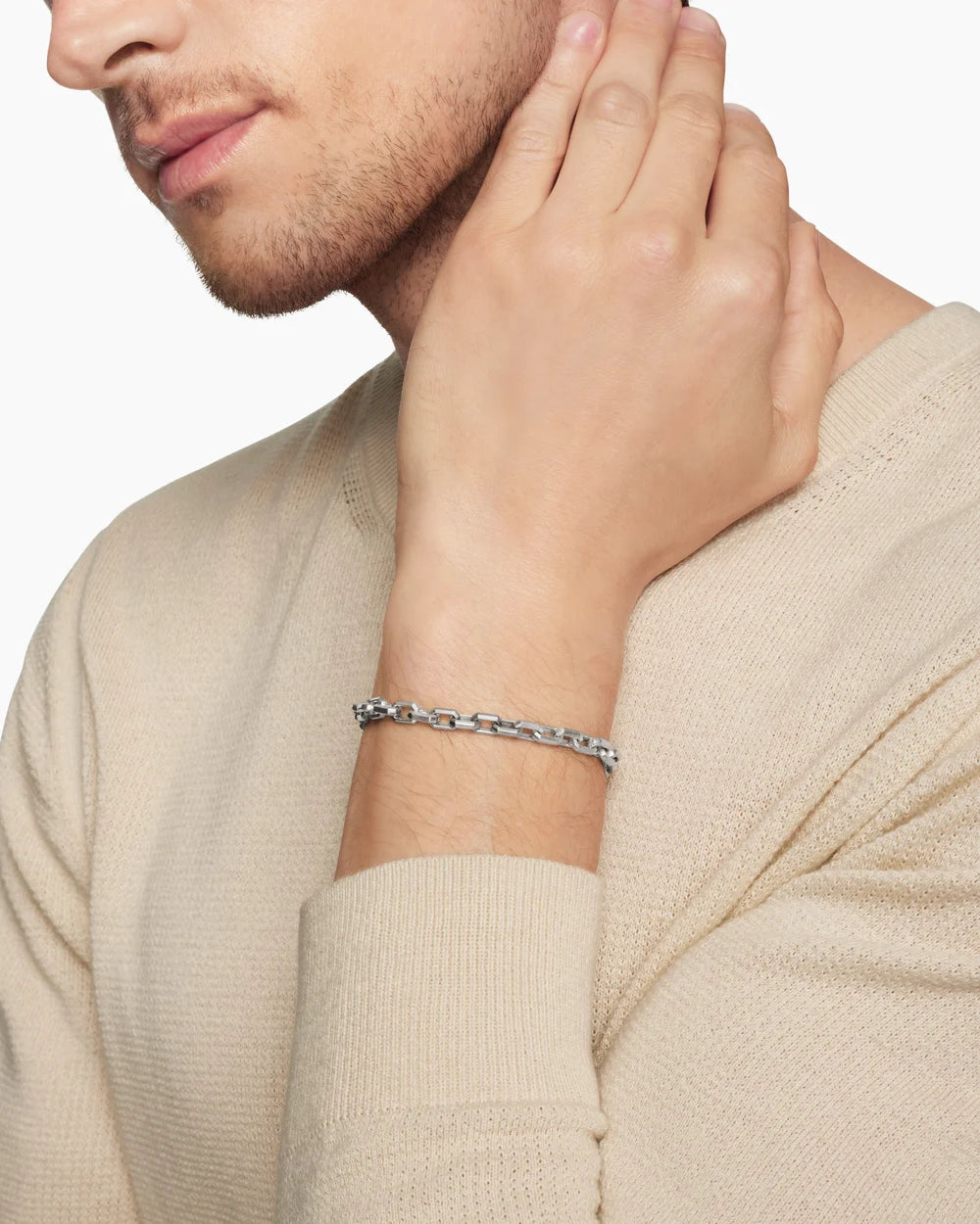 Streamline® Heirloom Chain Link Bracelet in Sterling Silver, 5.5mm