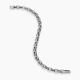 Streamline® Link Bracelet Sterling Silver with Black Diamonds, 5.5mm