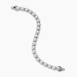 SPIRITUAL BEADS BRACELET Sterling Silver with Pearls, 8mm