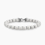 SPIRITUAL BEADS BRACELET Sterling Silver with Pearls, 8mm