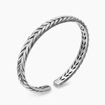 CHEVRON FLEX BRACELET Sterling Silver, 6.4mm