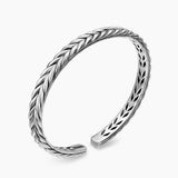 CHEVRON FLEX BRACELET Sterling Silver, 6.4mm