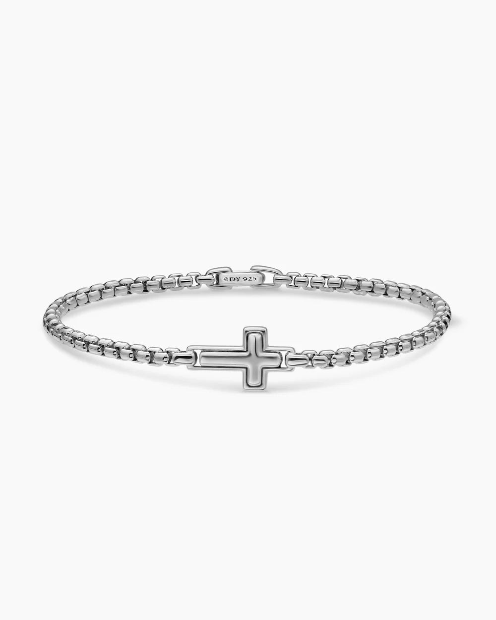 CROSS STATION BRACELET Sterling Silver, 3.6mm  $495 - $515