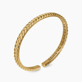 CHEVRON FLEX BRACELET 18K Yellow Gold, 5.2mm