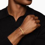 CHEVRON FLEX BRACELET 18K Yellow Gold, 5.2mm