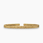 CHEVRON FLEX BRACELET 18K Yellow Gold, 5.2mm