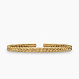CHEVRON FLEX BRACELET 18K Yellow Gold, 5.2mm