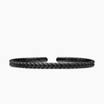 CHEVRON FLEX BRACELET Black Titanium, 5.2mm