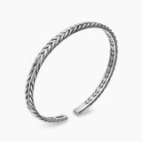 CHEVRON FLEX BRACELET Sterling Silver, 5.2mm