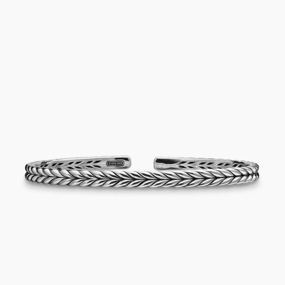 CHEVRON FLEX BRACELET Sterling Silver, 5.2mm