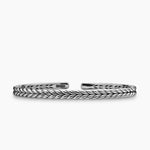 CHEVRON FLEX BRACELET Sterling Silver, 5.2mm