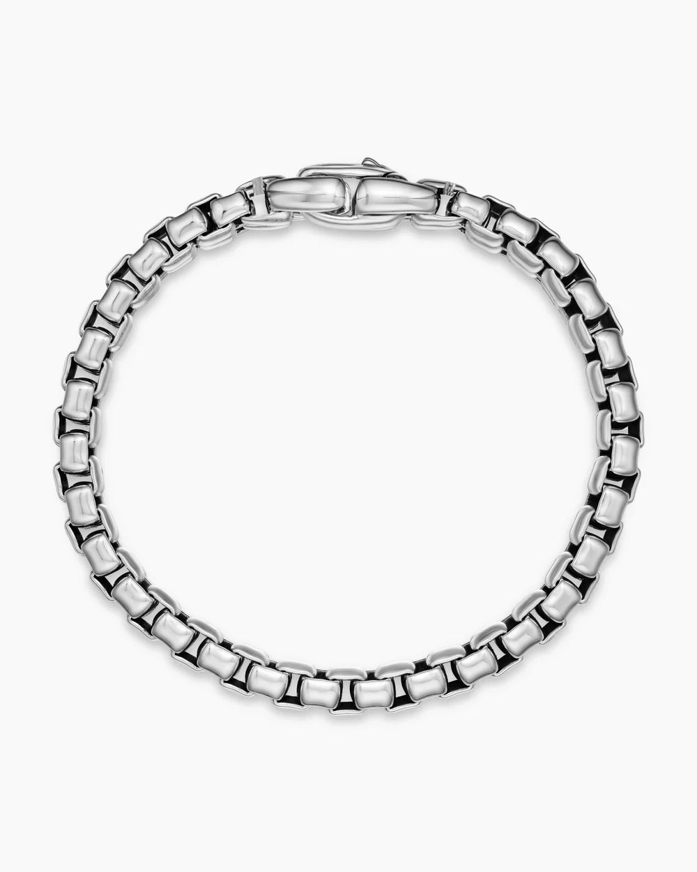 BOX CHAIN BRACELET Sterling Silver, 5mm
