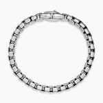 BOX CHAIN BRACELET Sterling Silver, 5mm