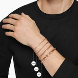 Box Chain Bracelet in 18K Rose Gold, 2.7mm