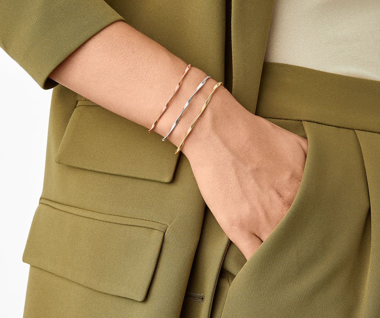 18K Yellow Gold Marrakech Bangle 18kt Yellow Gold