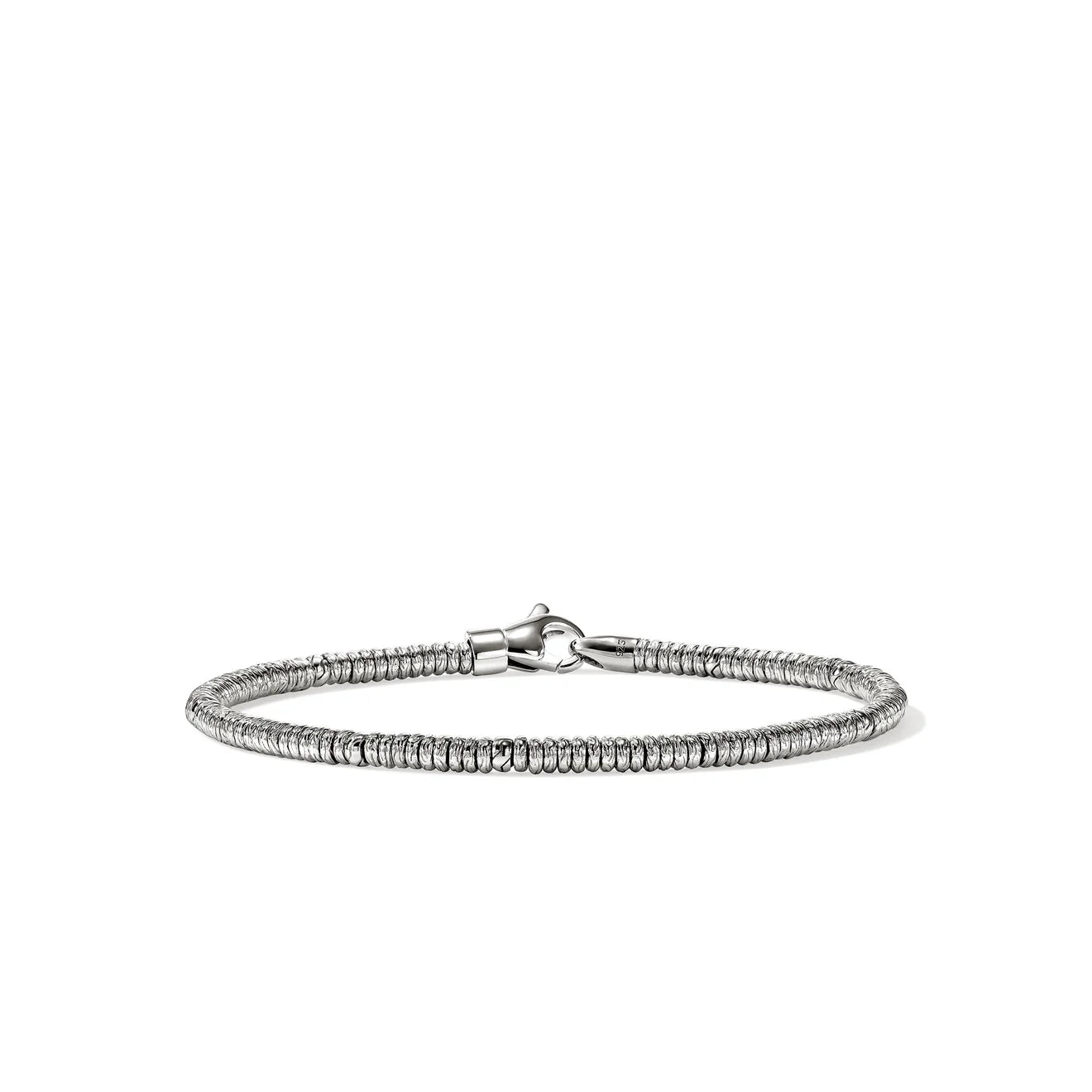 Heishi Bracelet, Sterling Silver, 2.5MM