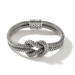 Classic Chain Silver Manah Double Row Bracelet