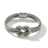 Classic Chain Silver Manah Double Row Bracelet