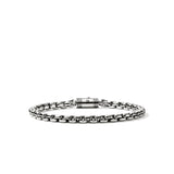 Box Chain Bracelet, Sterling Silver, 4.8MM