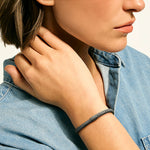 Icon Bracelet, Dark Silver, 5MM