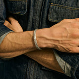Icon Bracelet, Sterling Silver, 7.5MM