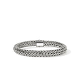 Icon Bracelet, Sterling Silver, Diamonds, 7.5MM