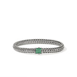 Icon Bracelet, Sterling Silver, Gemstones, 6.5MM