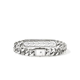 Legends ID Bracelet, Gold, Sterling Silver, 11MM