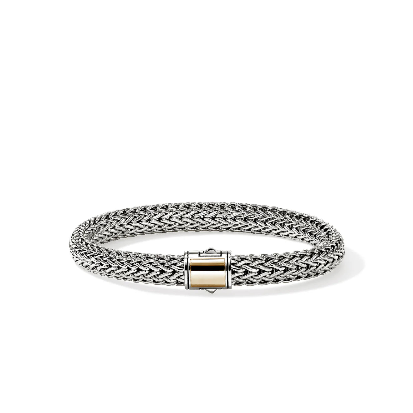 Icon Bracelet, Gold, Sterling Silver, 7.5MM