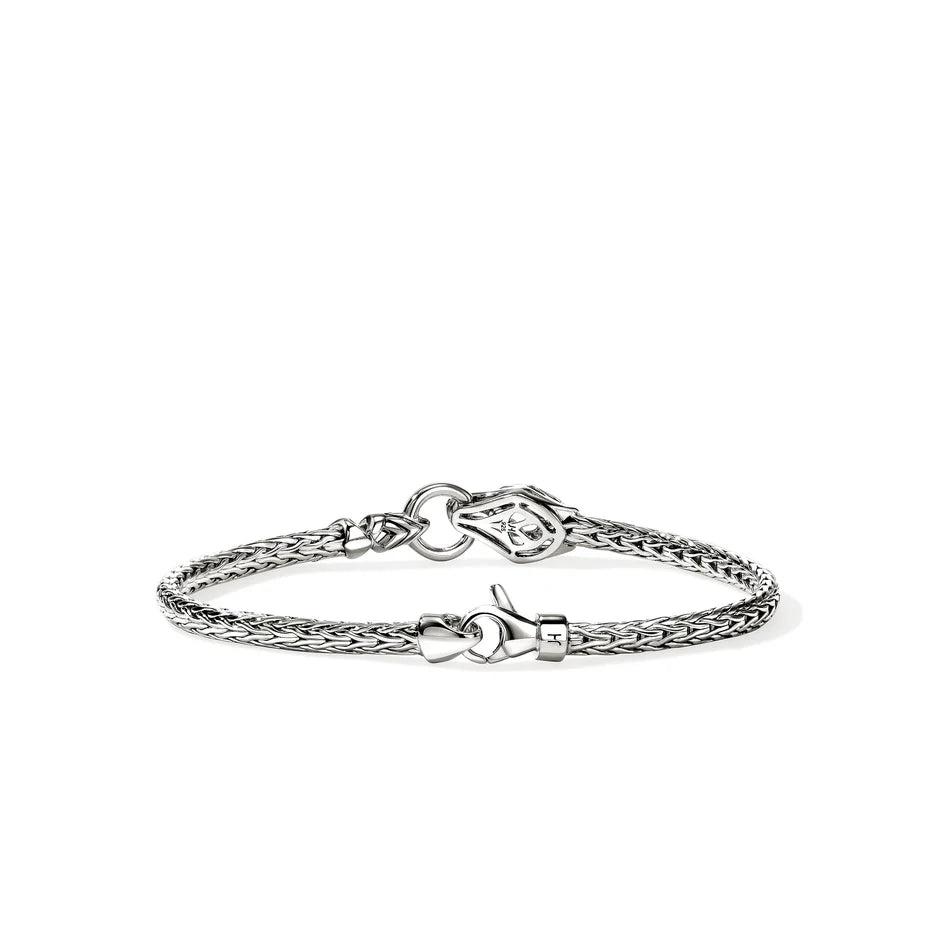 Naga Bracelet, Gold, Sterling Silver, 3.5MM
