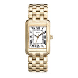 Benton Classic Two-Tone Square Quartz Watch