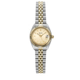 Benton 24 mm Two-Tone Stainless-Steel Watch with Champagne Dial