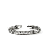 Spear 50 Flex Cuff, Sterling Silver, Diamonds
