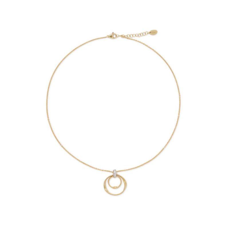 18K Yellow Gold Marrakech Hand Twisted Pendant Necklace