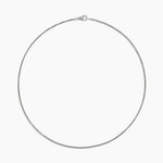 Box Chain Necklace in Sterling Silver, 1.7mm