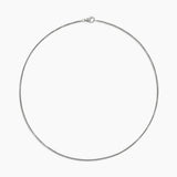 Box Chain Necklace in Sterling Silver, 1.7mm