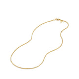 Chain Necklace in 18k Yellow Gold 1.7mm