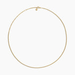 Box Chain Necklace in 18K Yellow Gold, 1.7mm
