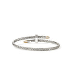 Spear Flex Cuff, Gold, Sterling Silver, 4MM