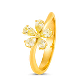 Yellow Gold Yellow Diamond Ring
