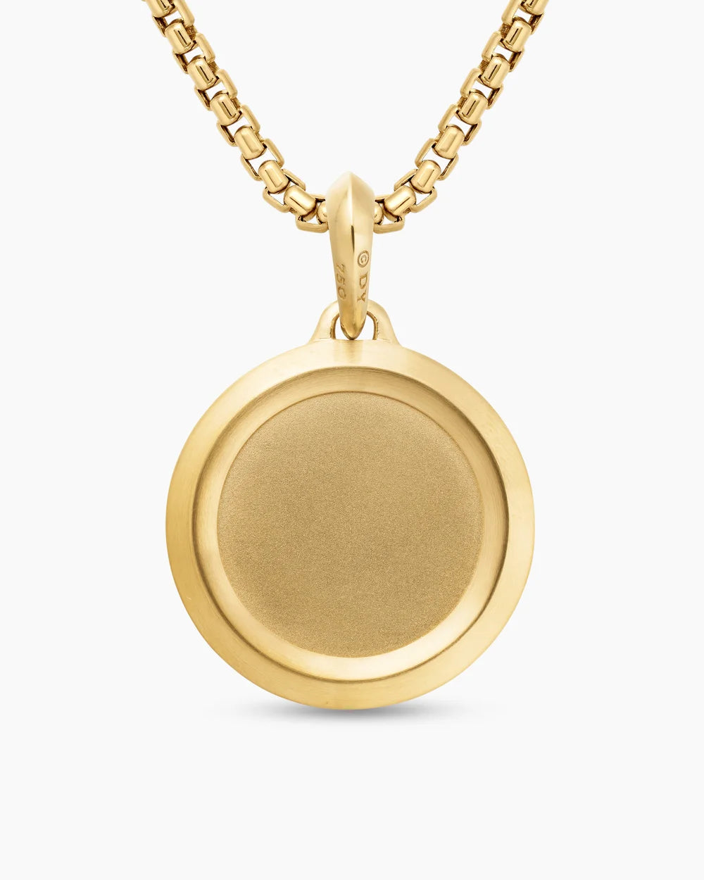 St. Christopher Amulet in 18K Yellow Gold, 34.5mm